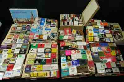 Extraordinary Matchbook Matchbox Collection Rare Vintage Travel Airline Railroad