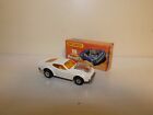 MATCHBOX S/F ROLA-MATICS NO. 10-B FORD MUSTANG PISTON POPPER RARE WHITE BODY MIB
