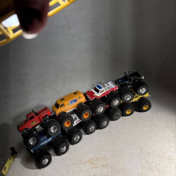 Lot Of 8 Matchbox Super Chargers Monster Truck Lot Ford USA Rollin' Thunder 1985