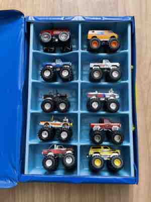 Matchbox Superchargers - Set Of 10 w/ Case - Pre-owned Condition