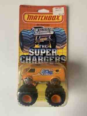 Vintage Matchbox Super Chargers Rollin Thunder Monster Truck SEALED 1985 Diecast