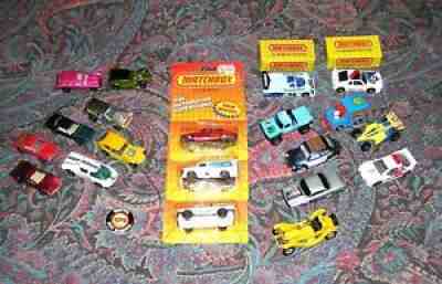 Vintage Redline Hot Wheels Matchbox AMX Eldo Pit Crew Ice T LOT of 21 SUPER LOT!