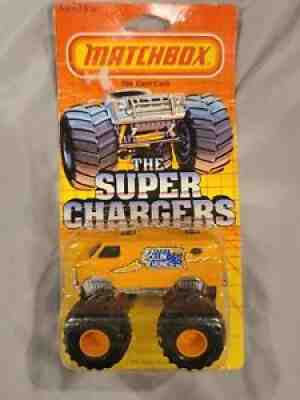 VINTAGE 1985 MATCHBOX SUPERCHARGERS DIECAST MONSTER TRUCKS Lot Of 4
