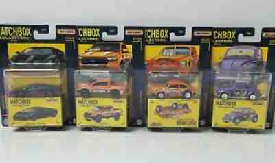2021 Mattel Matchbox Collectors Lot - 62' Beetle / Gasser / Ranger / Centenario