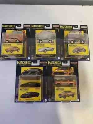 2021 Matchbox Collectors Henry Gasser Porsche 550 Spyder Lamborghini Centenario