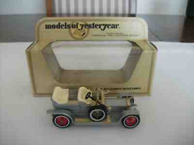 MODEL OF YESTERYEAR Y-10-3-21/21a? Rolls Royce Silver Ghost Cream Seats Rare
