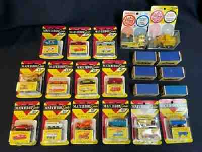 Vintage Matchbox Die-Cast Car Lot 21 Packaged Vehicles: Lesney, Yesteryear, etc