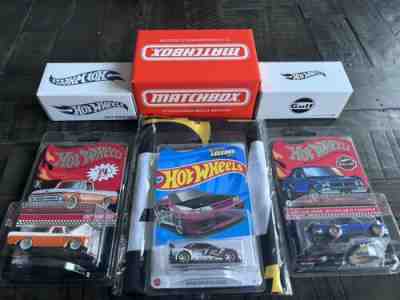 Hot wheels RLC lot/Matchbox, Legends Tour Skyline With Flagâ??