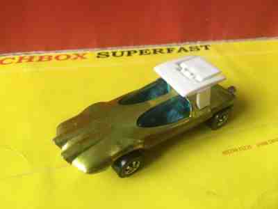 Hot wheels Redline Yellow Swingin Wing Model Superb Hong Kong Unboxed