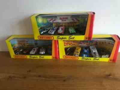 Matchbox Superfast Super Set - Red Rider, Orange Peel, Maxi Taxi and more