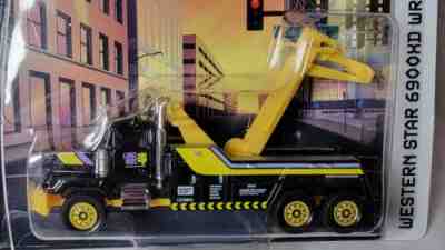 Matchbox Western Star 6900XD Wrecker - Yellow/Black Lyons Bros. 2008, 1/64 Sale