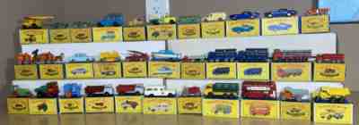 Matchbox Lesney complete collection from a Vermont General Store 201 cars boxes