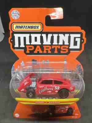 2022 Matchbox Moving Parts EDELBROCK HENRY J. GASSER RED 1/64 NEW! 37/50
