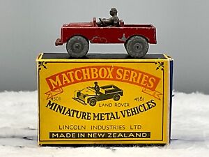 SCARCE Matchbox Moko,Copy cat ,NEW ZEALAND .similar #12a land rover,ORIGINAL