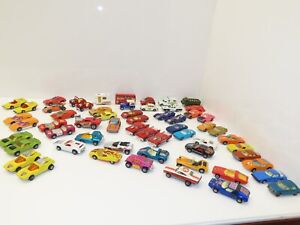 (59) Vintage ALL Superfast Matchbox Cars Orange Peel Hellraiser Beach Buggy/++++