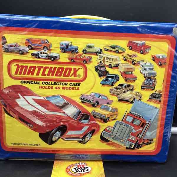 Vintage 1970s Matchbox Lesney and Superfast Car LOT of 15 W/Collectors Case