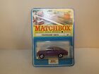 MATCHBOX REG.WHEEL NO.67-B VOLKSWAGEN 1600 TL FASTBACK RARE PURPLE MI BLISTER