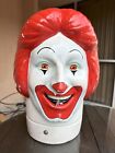 1976 Ronald McDonald Clown Head Helium Balloon Inflator Tank Cover 24” Life Size