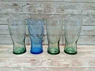 Set of 4 Vintage Retro McDonald's Glasses 1948 & 1961