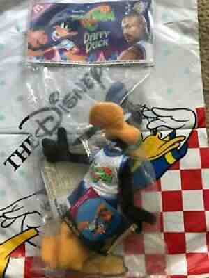 Daffy Duck McDonalds Space Jam Plush Tune squad Sealed Vintage 1996