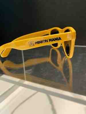 McDonalds MINION MANIA - Yellow Sunglasses - Rare Promo Item - NEW Collectable