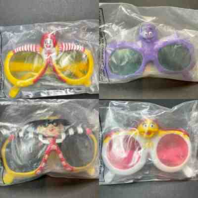 Vintage Mcdonalds Sunglasses. New, Sealed. Ronald, Birdie, Grimace, Hamburglar