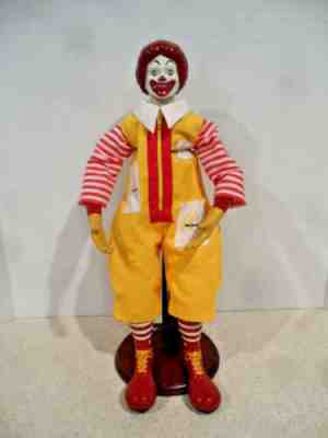 ð??? Ashton-Drake Vintage 1999 RONALD MCDONALD McDonalds PORCELAIN DOLL 15.5