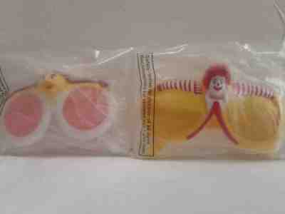 VINTAGE MCDONALDS SUNGLASSES RONALD AND BIRDIE - **SEALED NEW**