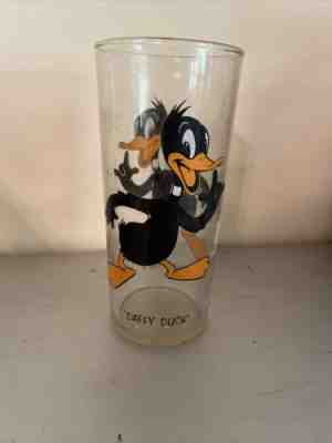 1973 McDonalds, Pepsi, Looney Tunes Glass Daffy Duck