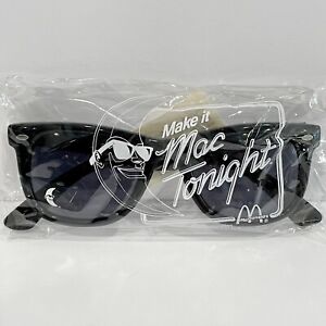 McDonalds Mac Tonight Black Sunglasses 1987 Vintage New in Package Sealed Max