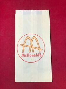 Vintage 1960s McDonalds Hamburger Bag --- Rare! --- Unused!! - #3