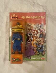 Vintage Mcdonalds 1976 Remco Toys Big Mac Action Figure Doll in Box W/Card