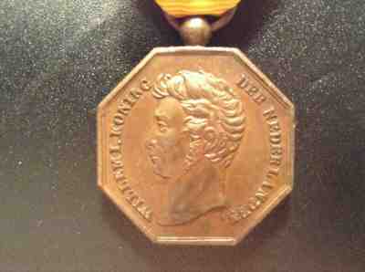 Rare Netherlands Java War Medal, 1825-1830 (Medaille van den Oorlog op Java)