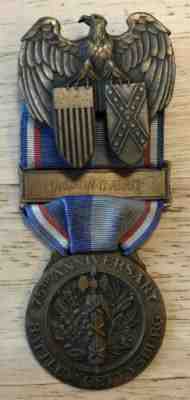 75th Anniversary Gettysburg Reunion Medal from 1938 - Last of The Blue & Gray