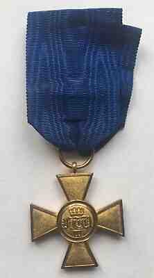 MEDAL GERMAN PRE WW1  / DA (1825 - 1913) 25 YEARS OFFICERS