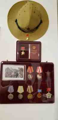 Hero of the Soviet Union. ????? ?????????? ?????. The medals set.