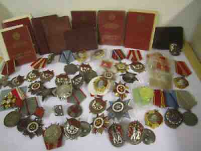1 (ONE) Order Medal BADGE from my BIG Collection of Russian USSR Awards