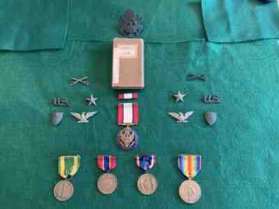 WWI Distinguished Service Medal Group to Brigadier General Eugene F. Ladd