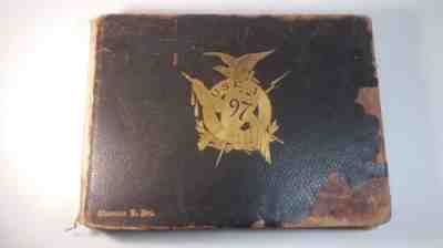 1897 USMA Yearbook 39 Generals 3 Medal of Honor Gettysburg Custer 1st to FLY?WOW