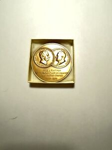 IMPERIAL OF IRAN , SHAH & NIXON BRONZE MEDAL MUSEUM QUALITY, MADE IN USA