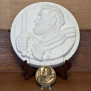 New ListingRARE! Robert E Lee Plaster NYU Hall of Fame Great Americans Medal, Donald De Lue