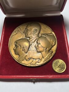 IMPERIAL OF IRAN SHAHYAD BRONZE MEDAL MUSEUM QUALITY MADE IN USA