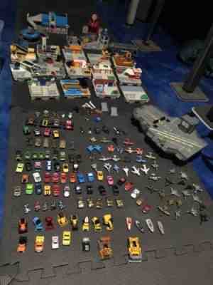 Micro machines full travel city 1987 collection, 135+ vehicles, 87-89 playsets