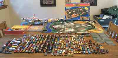 LOT 80s 90s Micro Machine 300 Vehicles + Cargo Plane,Metro City, Trains & MORE