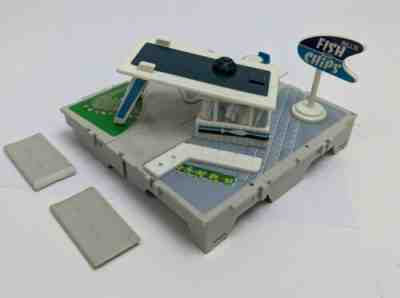 1987 Galoob Micro Machines Travel City Bill's Fish And Chips Drive-Thru Playset