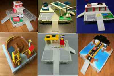 NEW Complete set of 15 Travel City Micro Machines Play Sets 1986/1988Â 