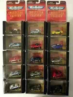 Galoob Micro Machines Corvette Series I Collection of 21 Cars All NIB