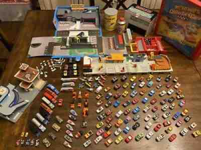 Micro Machines Vintage Lot. 140+ Vehicles. 10 Playsets. Carrying case.