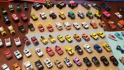 Vintage 80's Micro Machines lot w/ lots of extras.Â 