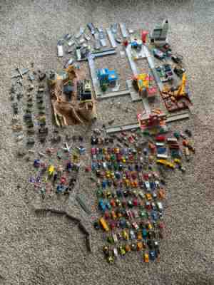 Micro Machines Lot 220+ Pieces Buildings Military Batman Power Rangers Etc